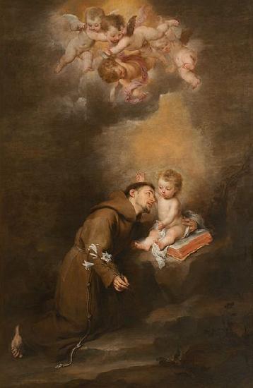 Bartolome Esteban Murillo San Antonio de Padua con el Nino